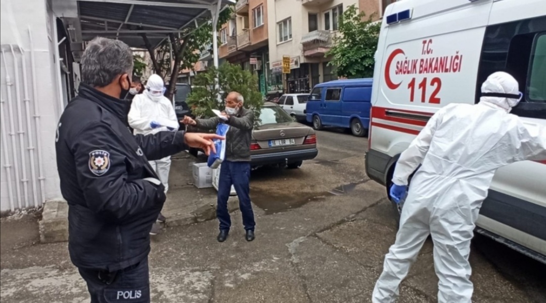 Bursa’da Covid 19 karantinasından