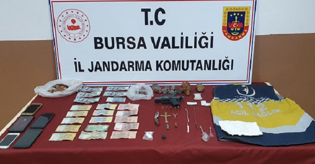 Bursa’da yapılan Operasyonda  corona