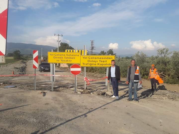 Yeniköy Orhangazi yolu yol