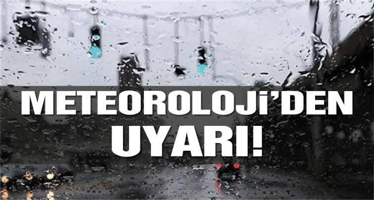 Meteoroloji Genel Müdürlüğünden yapılan