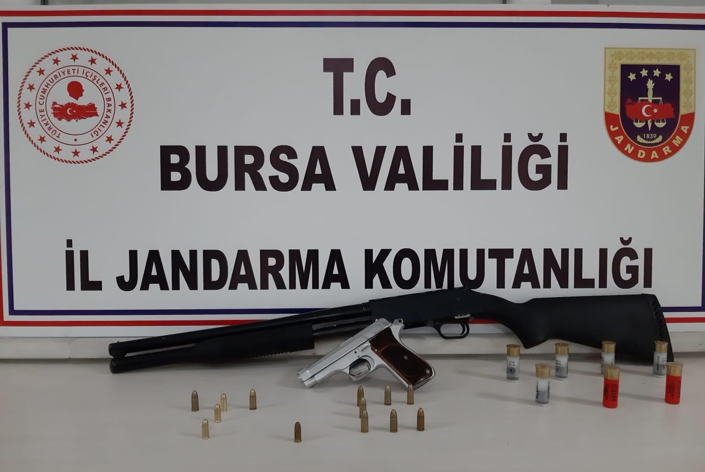 BURSA’da, silah kaçaklarına yönelik