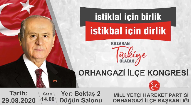 Milliyetçi hareket partisi olağan