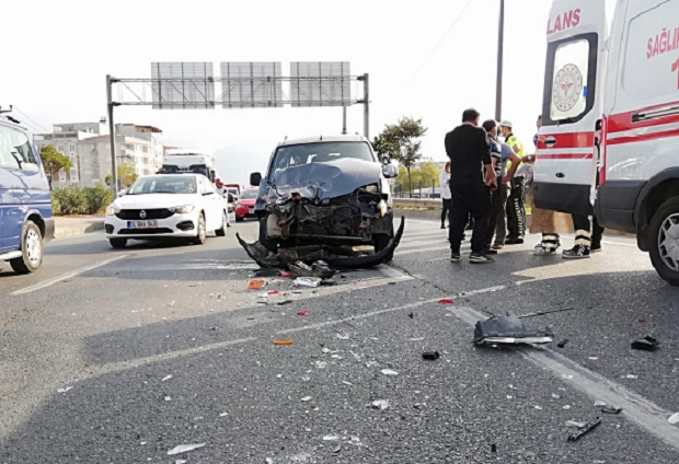 Orhangazi’de meydana gelen trafik