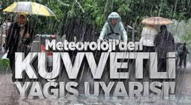 Meteoroloji Genel Müdürlüğünden yapılan