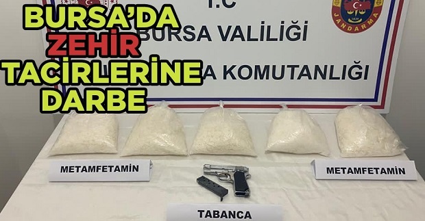 Bursa’da Jandarma ekipleri piyasa