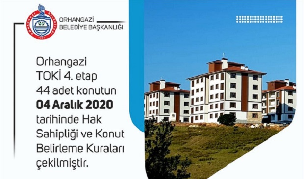 Orhangazi belediyesi tarafından yapılan