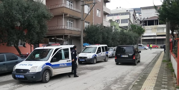 Orhangazi Hürriyet mahalllesinde polis