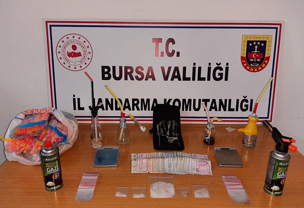 Jandarma’nın uyuşturucu ile mücadelesi 