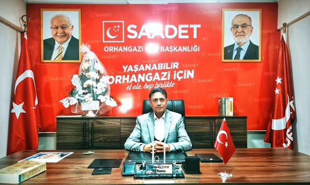 Saadet partisi ilçe başkanı