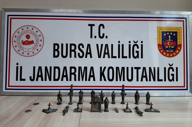 Bursa’da jandarma ekipleri, ihbar