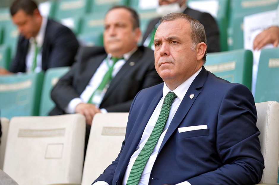 Bursaspor Başkanı Erkan Kamat,