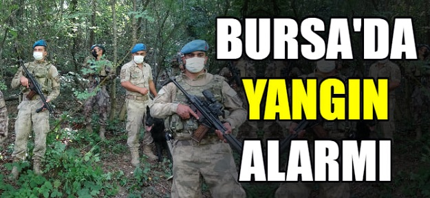 Bursa’da orman yangınlarına karşı