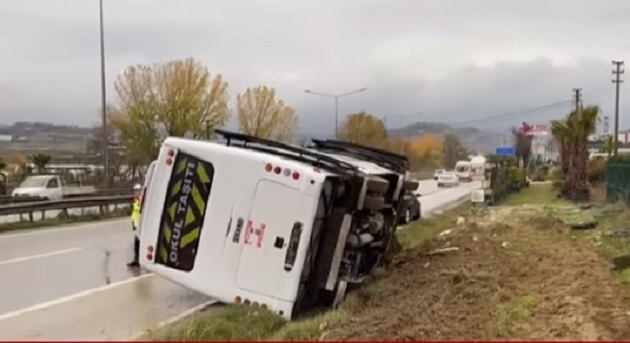 Yalova Orhangazi yolu üzerinde