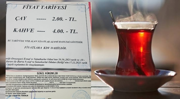 Orhangazi’de çay ocakları ve