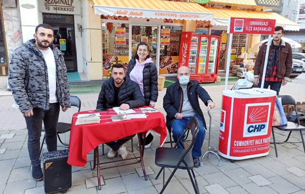 Chp Orhangazi ilçe başkanlığı