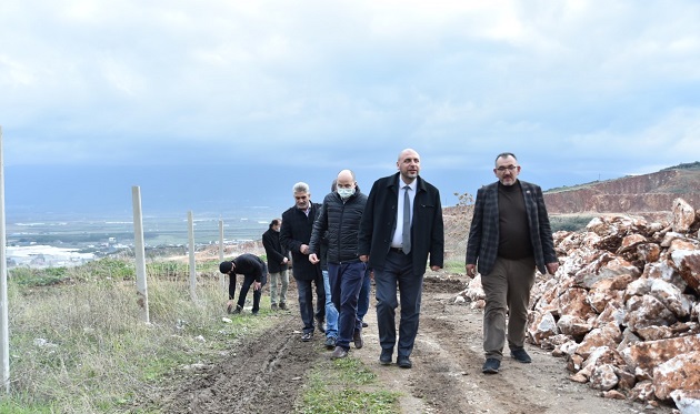 Orhangazi Fındıklı Mahallesi üzerinde