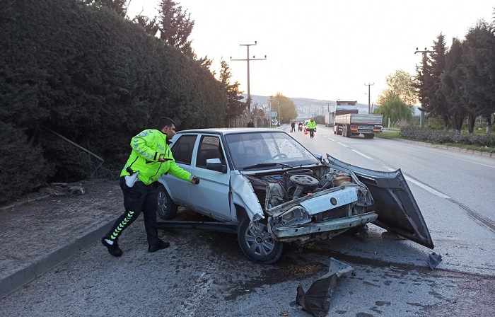 Orhangazi’de göl yolu üzerinde 