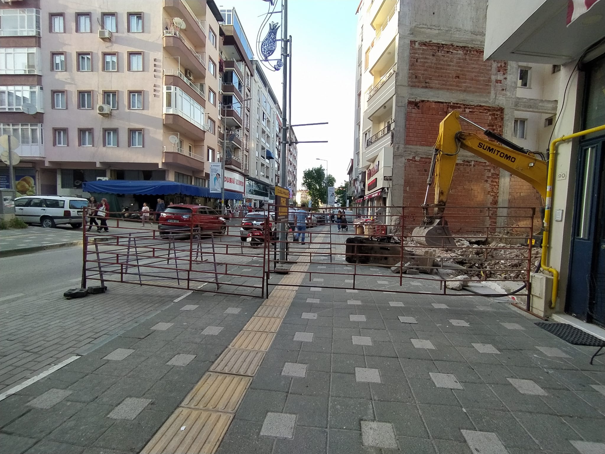 Orhangazi’nin en yoğun caddelerinden