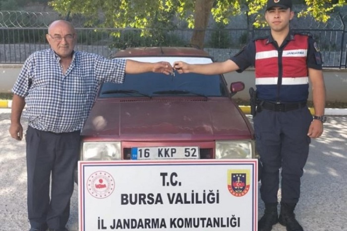 Alınan bilgiye göre, Bursa İl Jandarma