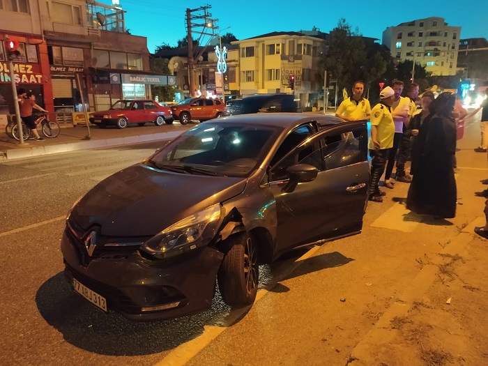 Orhangazi’de İznik kavşağında meydana