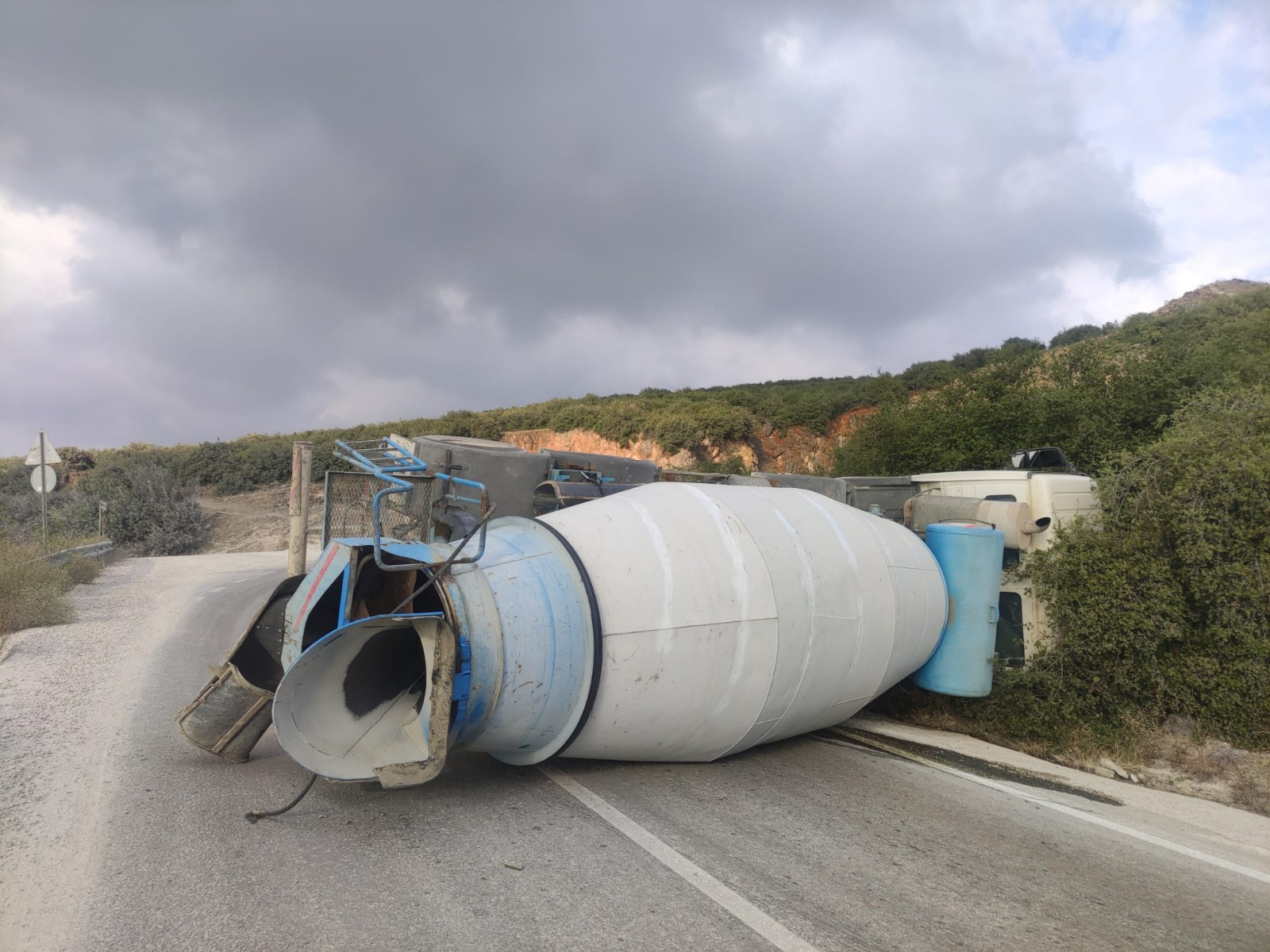 Orhangazi’de Fındıklı yolu üzerinde