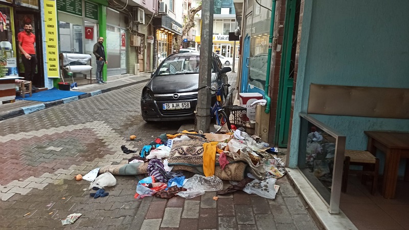 Orhangazi’de Muradiye mahallesi üzerinde