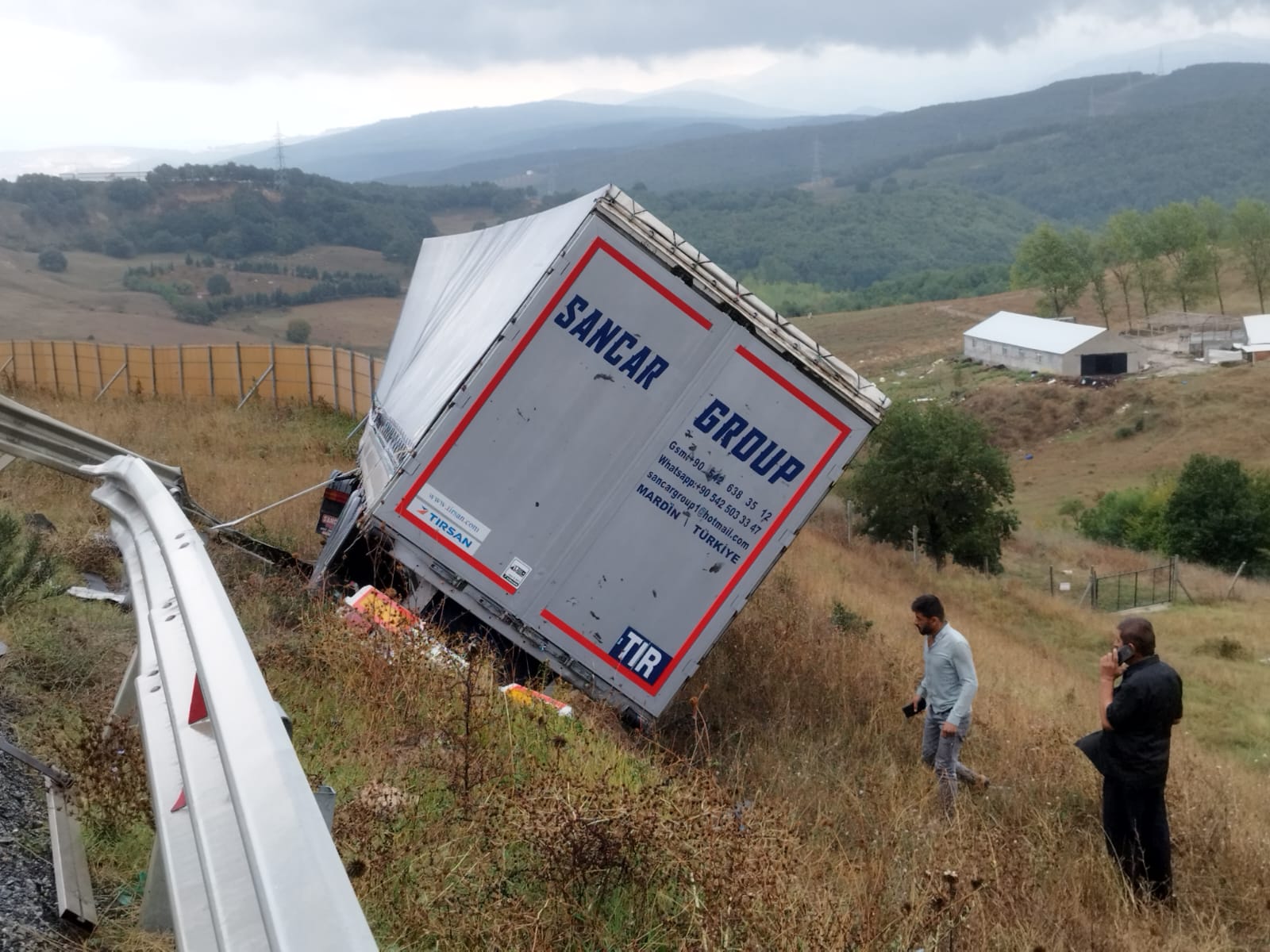 Orhangazi-Yalova Karayolu Süpürgelik mevkiinde