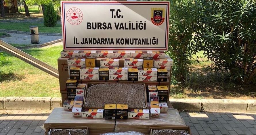 İl Jandarma Komutanlığınca sigara