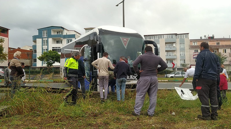 Orhangazi’de ana yol üzerinde