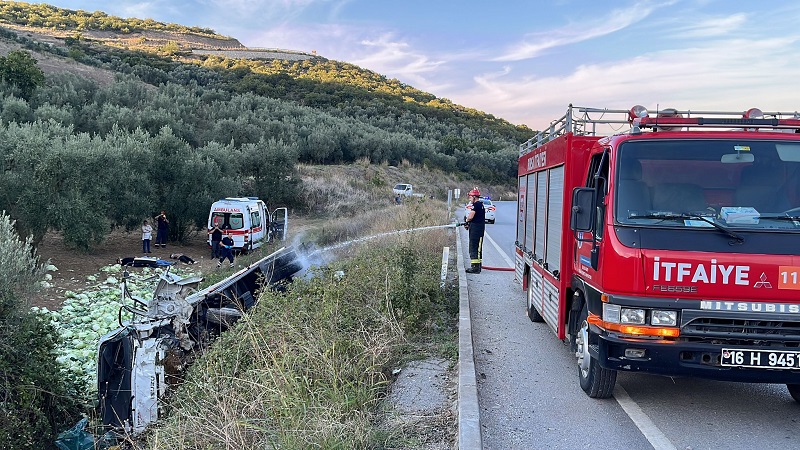 İznik -Yenişehir yolu üzerinde 