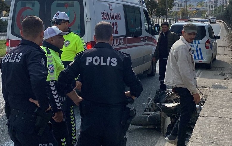 Orhangazi’de meydana gelen trafik