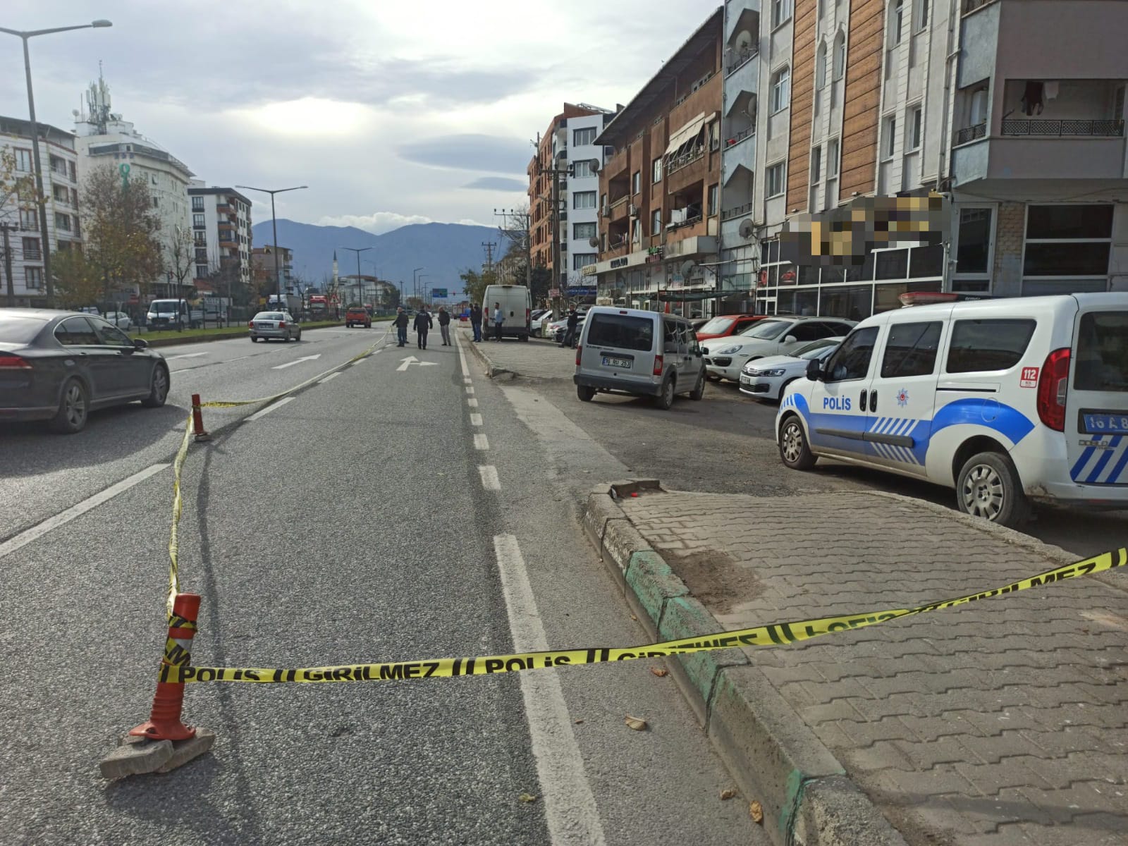 Orhangazi’de dün  ana yol üzerinde