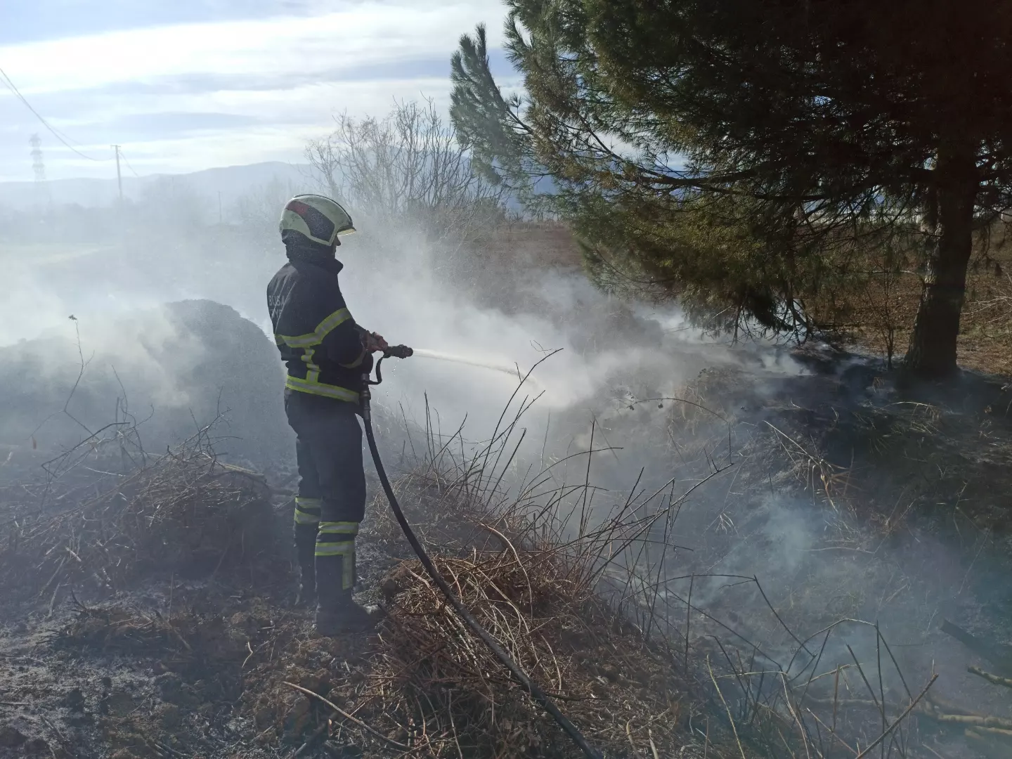 Orhangazi’de İznik yolu yakınlarında