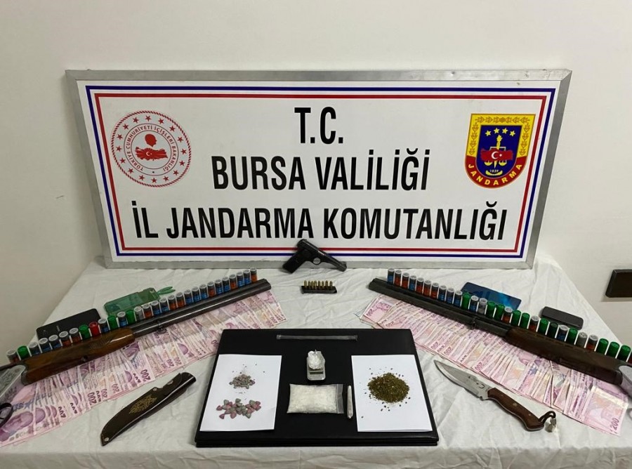 Jandarma tarafından bağ evine