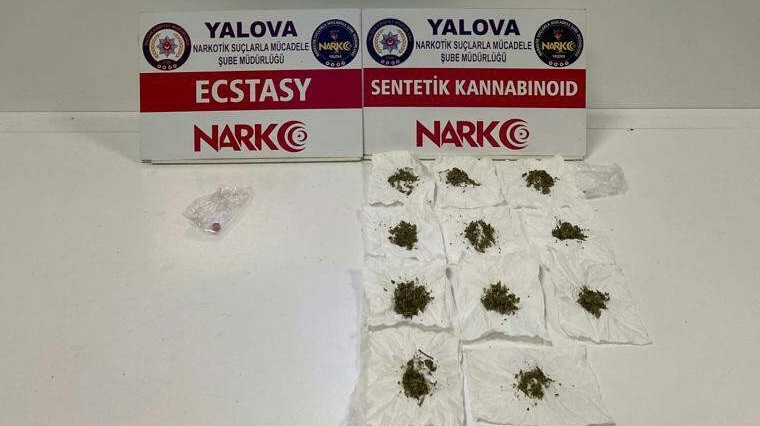 Narkotim Ekipleri, Yalova’da gerçekleştirdiği