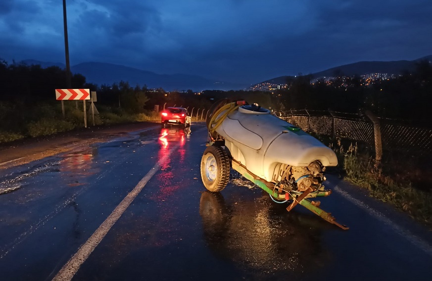 Orhangazi  Yeniköy yolu üzerinde