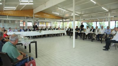 Orhangazi de Kurban Bayramı dolayısıyla ilçe Kaymakamlığı tarafından bayram arifesinde