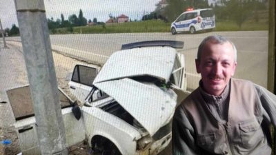 Orhangazi’den Uşak’a bayram ziyareti için giderken, Uşak yakınlarında oğlu ve