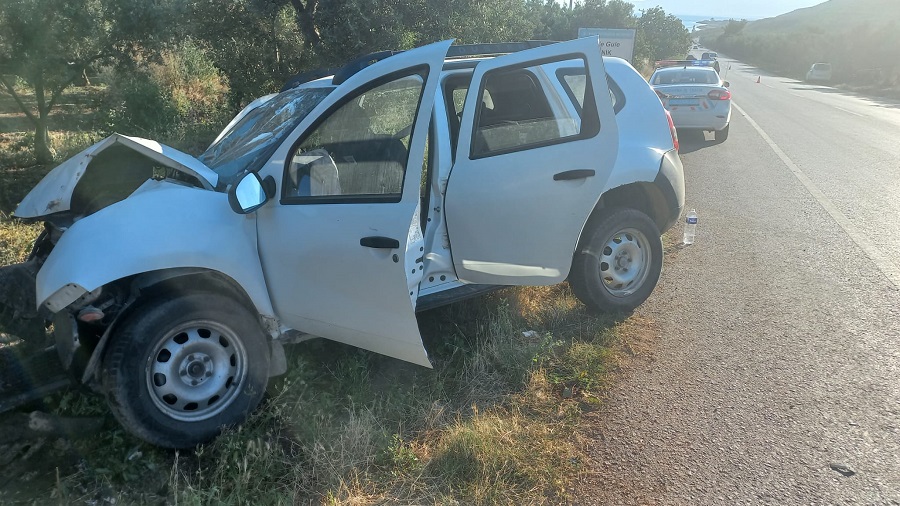 Orhangazi –İznik yolu Boyalıca mahallesi yakınlarında meydana gelen trafik kazasında