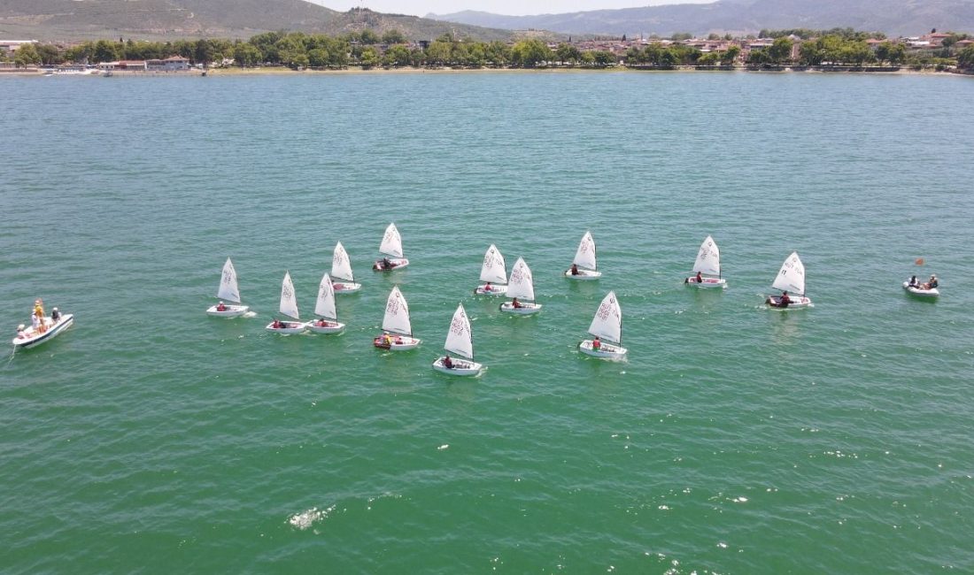 1 Temmuz Denizcilik ve Kabotaj Bayramı nedeniyle Optimist Yelken yarışları