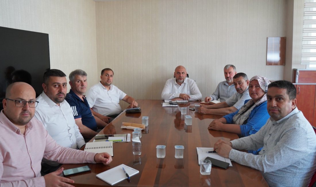 Orhangazi Belediye Başkanı Bekir Aydın BUSKİ Orhangazi Şube Müdürü Levent