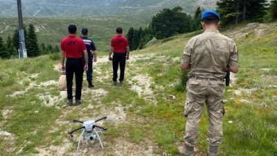 Bursa İl Jandarma Komutanlığınca orman yangınları ile mücadele ve Kaybolma