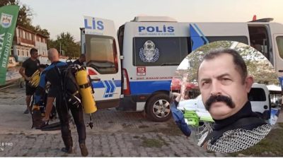 Dün akşam saatlerinde arkadaşları ile birlikte tekne ile göle açılan