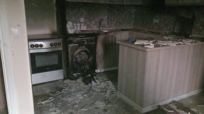 Orhangazi’de bu akşam saatlerinde meydana gelen olayda, 7 katlı bir