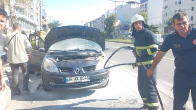 Orhangazi’de bu sabah saatlerinde meydana gelen olayda, ana yol üzerinde