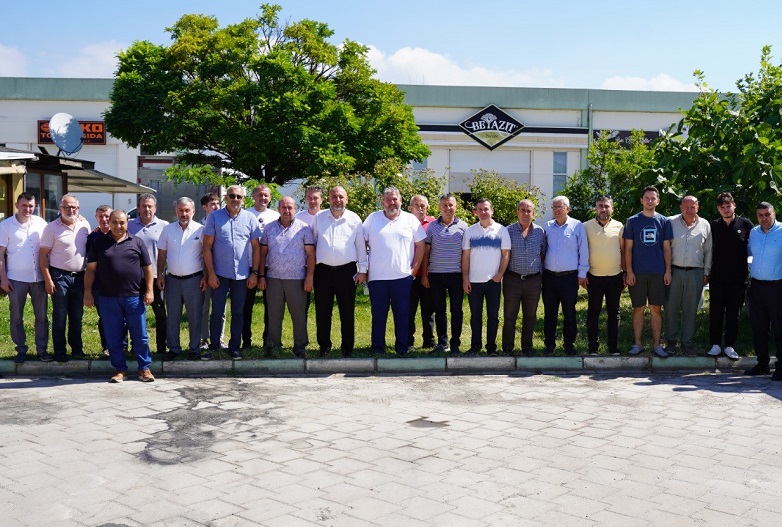 Orhangazi Belediye Başkanı Bekir Aydın Orhangazi Zeytin işleme Merkezi (ORZİM)
