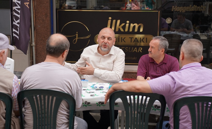Orhangazi Belediye Başkanı Bekir Aydın bu hafta pazar sokağı olarak