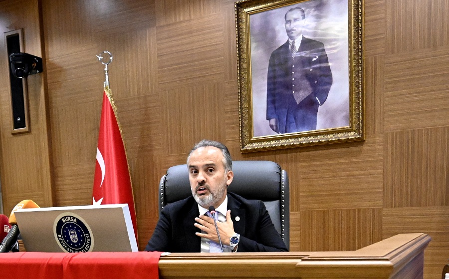 Bursa Büyükşehir Belediye Başkanı Alinur Aktaş, tarım alanlarında sayıları giderek