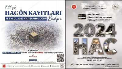 ​2024 yılında hacca gitmek üzere ilk defa müracaat etmek isteyen