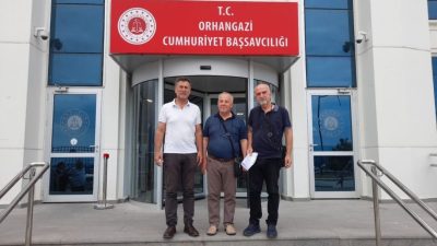 CHP Bursa Milletvekili Orhan SARIBAL, Orhangazili avukatlar Sedat ATA ve